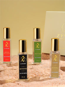 ZYVIQUE Unisex Perfume Gift Set — 4 × 20 ml